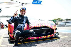 Maiden pole for the Blackthorn Aston and Jonny Adam 
